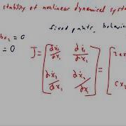 The Jacobian Fixed Point Stability Of Nonlinear Dynamical Systems