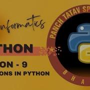 Python For Bioinformatics Lesson 9 Functions In Python