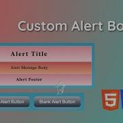 Create A Custom Alert Box Using HTML CSS JavaScript Customized Dev