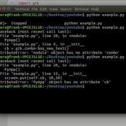 PyGtk Tutorial Combobox
