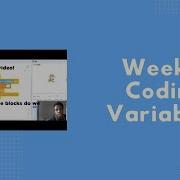 Week 4 Live Coding Variables