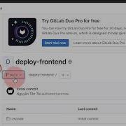 Deploy Frontend To GitLab Pages Super Simple