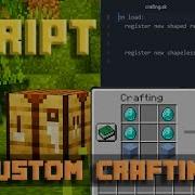 How To Make Custom Crafting Recipes Minecraft Skript Tutorial