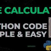 Python Age Calculator Code How To Create A Python Age Calculator