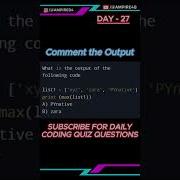 DAY 27 Tell Me The Output Of This Code Python Quiz Question Daily Quiz Challenge Ampire