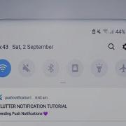 Android Push Notifications Flutter X Firebase Tutorial
