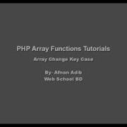 PHP Array Functions 02 Array Change Key Case