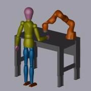 Human Robot Kuka Collision Avoidance