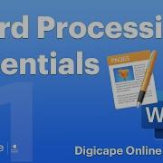 Word Processing Essentials June 8 2020