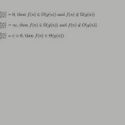 Asymptotic Notation 5 Limit Theorem