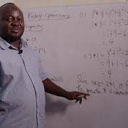 SHS 1 Core Mathematics Properties Of Binary Operations