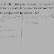 2 Differentials Error And Relative Error