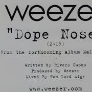 Weezer Dope Nose Guitar Cover