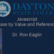 Javascript Pass By Value And Reference
