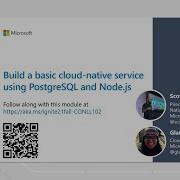 Создание базового облачного сервиса с использованием PostgreSQL и Node Js CONLL102