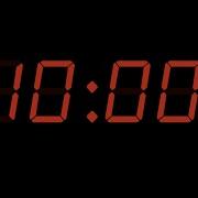 10 Minute Timer Retro Red Lcd Alarm Clock With Alarm