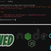 The Term Npx Is Not Recognized As The Name Of A Cmdlet Function SOLVED In React JS And Node JS