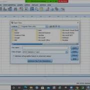 Accessing Inbuilt Datasets Samples In SPSS