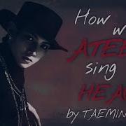 How Would ATEEZ Sing HEAVEN By TAEMIN Color Coded Lyrics Eng Rom Han 가사 FANMADE 5 Memb Ver