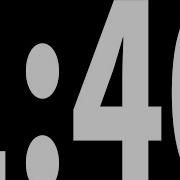 1 Minute 40 Seconds Timer HUGE