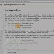 Wide Detail Fragment Developing Android Apps