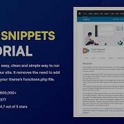 WordPress Code Snippets Plugin Tutorial WordPress Basics In 2022