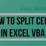 VBA Split Function How To Split Cells In Excel VBA