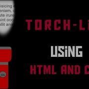 Torch Light Using Only Html And Css