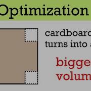 Optimization A Box With An Open Top Is To Be Constructed From A Square Piece Of Cardboard