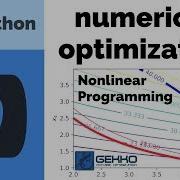 Numerical Optimization With Python GEKKO
