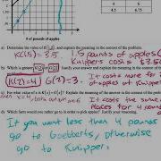 Algebra U2 L8 Comparing Functions