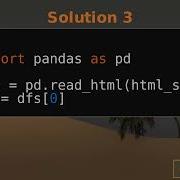 Python How To Convert HTML Table To Python Dictionary