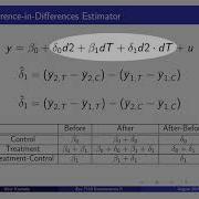 14 2 Algebra Of Difference In Differences DID