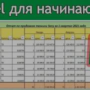 Создание таблицы в Excel простыми словами Урок Excel для начинающих
