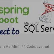 Пример подключения Spring Boot к Microsoft SQL Server