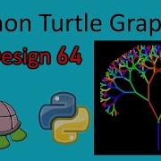 Python Turtle Graphics Tutorial Design64 Fractal Tree Python Graphics