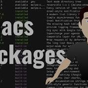 Emacs How To Install Packages