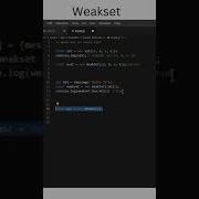 Must Know Javascript Weakset Vs Set Concept Shorts Youtubeshorts Hindi