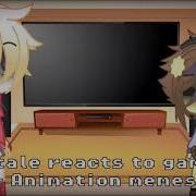 Undertale Reacts To Game Over By VoxyDreemurr PART 1