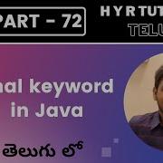 P72 Final Keyword In Java Core Java Java Programming