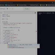 Magic 8 Ball Simulator In Python