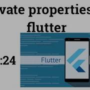 Private Properties In Flutter