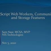 JavaScript Worker Procs Communication And Storage Features