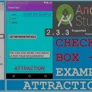 Android Studio Tutorial Android Checkbox Example With Append To Get Information You Should Try