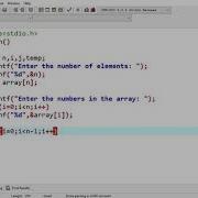 C Program To Implement Bubble Sort Coding Guide For Beginners Programming