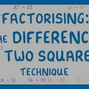 GCSE Maths What Is Difference Of Two Squares DOTS 2026 27 Exams