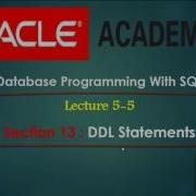 Database Programming With SQL Section 13 Part 5