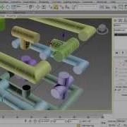 3DS MAX Pipes Tee Elbow And Cross Type Joints