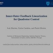 Inner Outer Feedback Linearization For Quadrotor Control Two Step Design And Validation