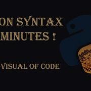 Learn Python In 5 Minutes Complete Python Syntax Crash Course For Beginners